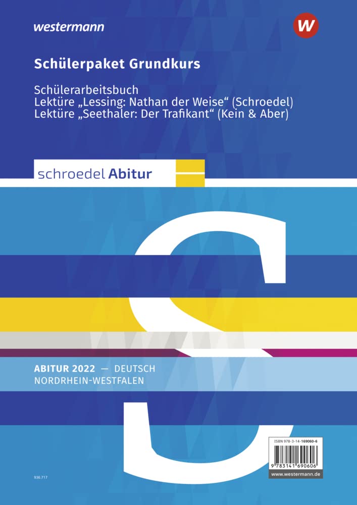 Schroedel Abitur. Deutsch. Grundkurs. Qualifikationsphase. Schülerpaket zum Abitur 2022. Nordrhein-Westfalen 2022 Study Guides