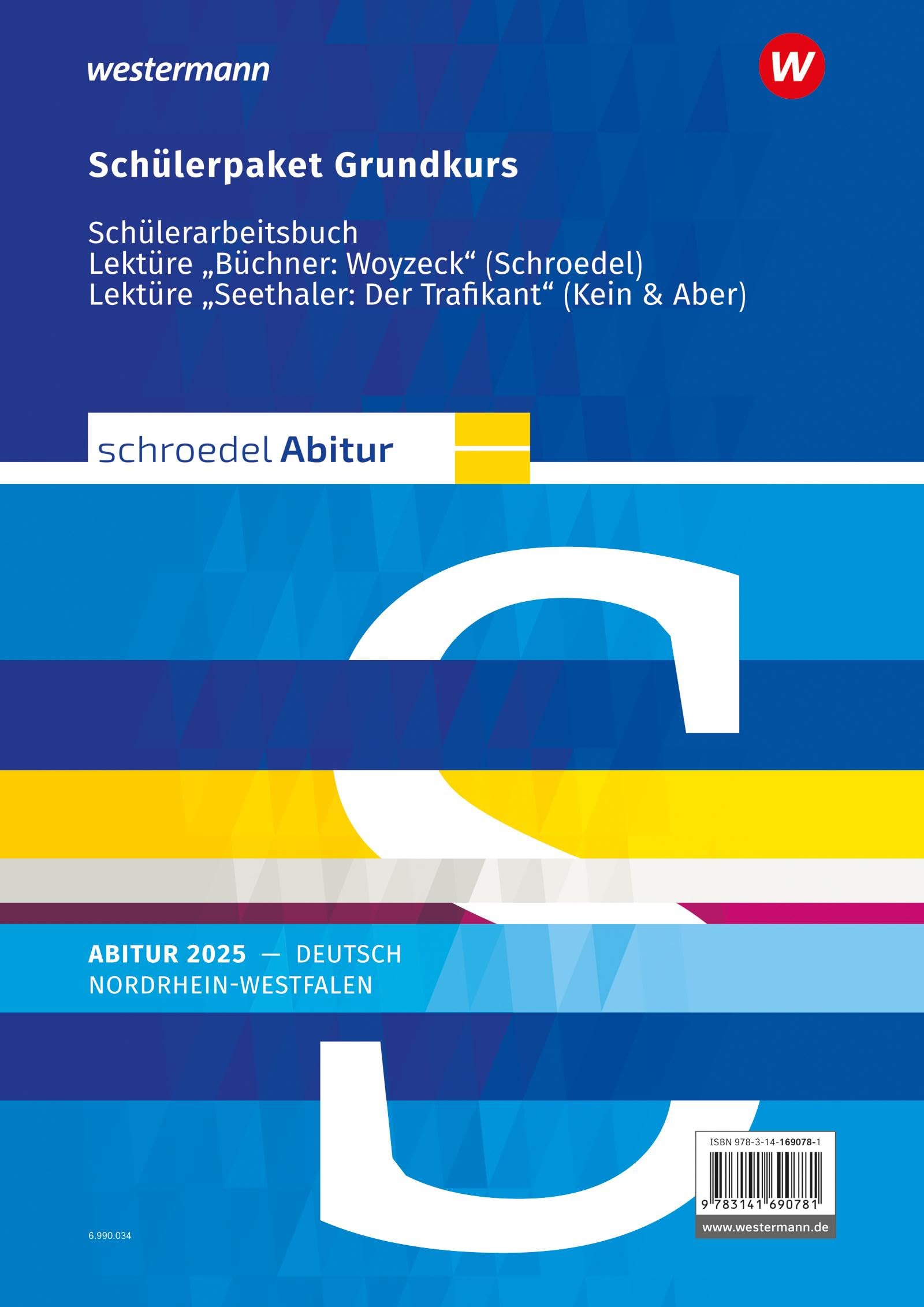 Schroedel Abitur. Deutsch. Grundkurs. Ausgabe für Nordrhein-Westfalen 2025 Study Guides Books