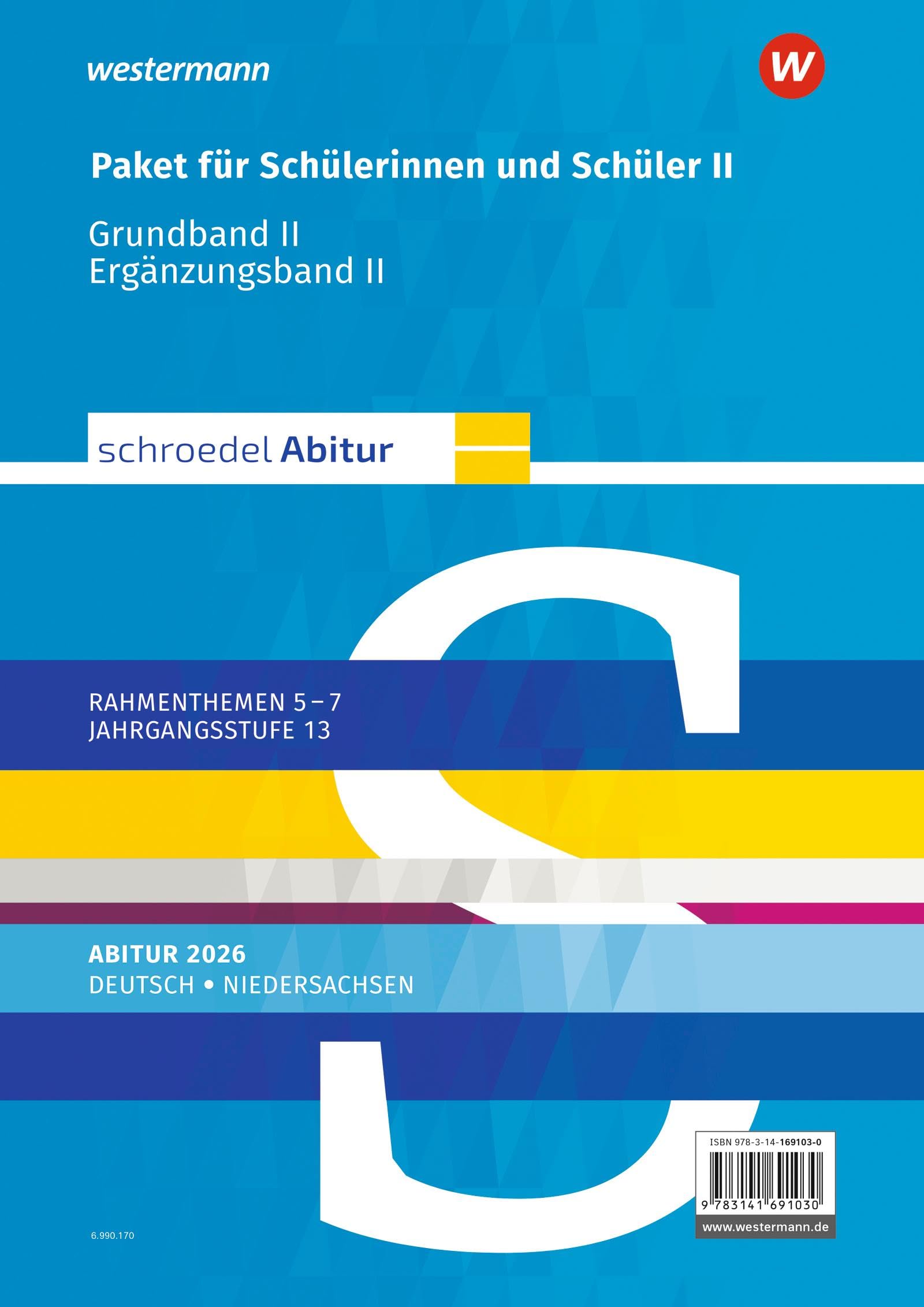Schroedel Abitur Deutsch. Schülerpaket II zum Abitur 2026 Für Niedersachsen Study Guides