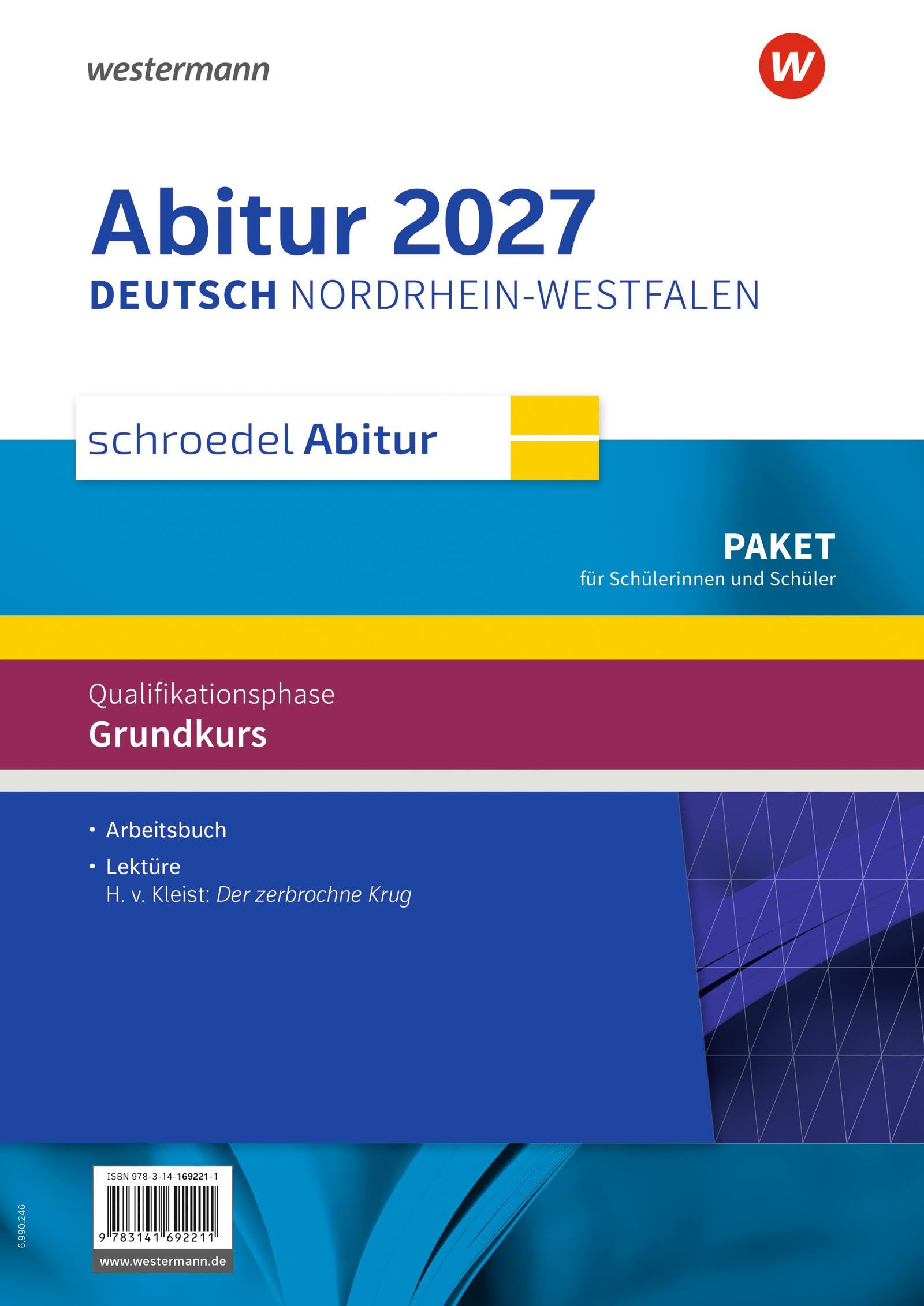 Schroedel Abitur - Paket für Schülerinnen und Schüler Grundkurs. Für Nordrhein-Westfalen zum Abitur 2027 Study Guides
