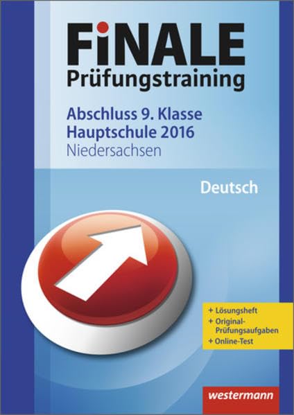 FiNALE Prüfungstraining / Finale - Prüfungstraining Abschluss 9. Klasse Hauptschule Niedersachsen: Abschluss 9./10. Klasse Hauptschule Niedersachsen / ... 9./10. Klasse Hauptschule Niedersachsen) Study Guides