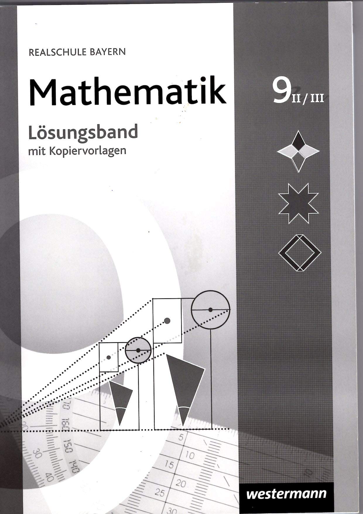 NEU: Mathematik - Ausgabe 2009 für Realschulen in Bayern. Lösungen und Arbeitsmaterialien 9 WPF II/III Books