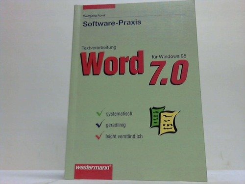 Software-Praxis, Textverarbeitung mit Word 7.0 für Windows 95 Study Guides