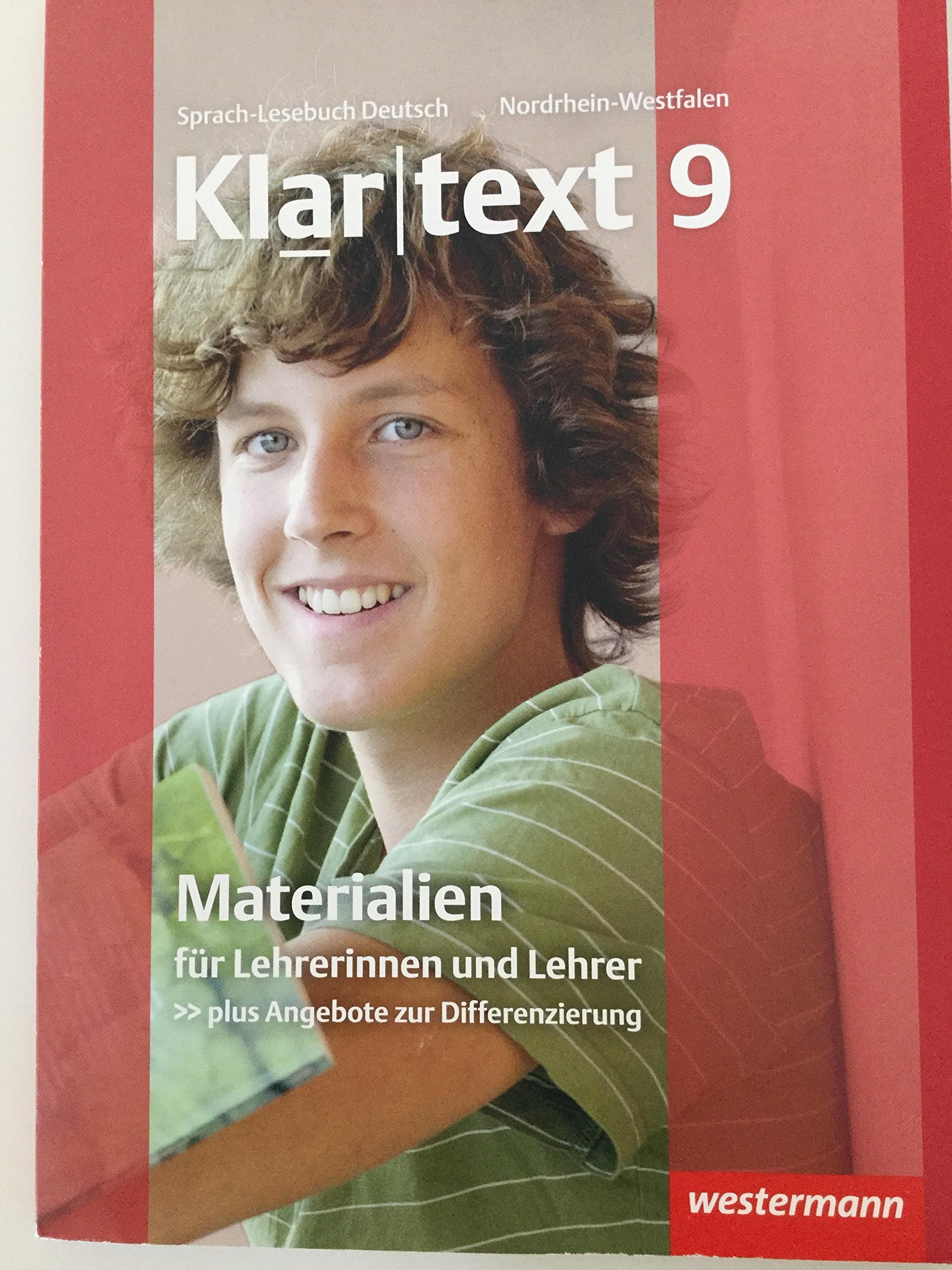 Klartext 9 Materialien für Lehrerinnen und Lehrer plus Angebote für Differenzierung Books