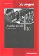 Mathematik Erweiterungskurs 10. Allgemeine Ausgabe 2006. Lehrerband. Sekundarstufe I. NI/NW/HH/SH/SL/HB/RP/HE Books