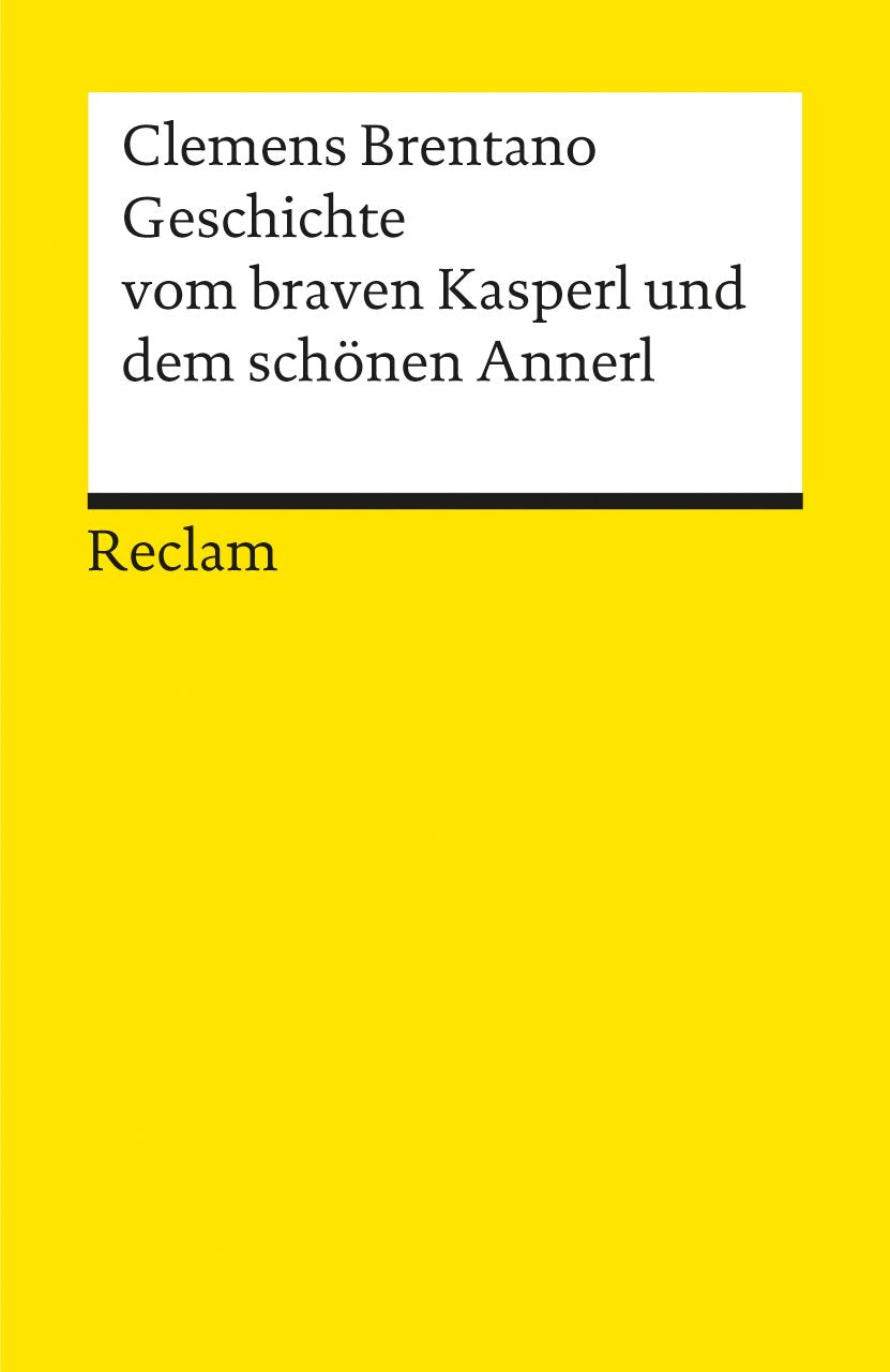 Geschichte vom braven Kasperl und dem schönen Annerl Contemporary literature