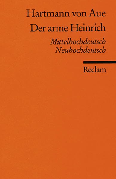 Der arme Heinrich: Mittelhochdt. /Neuhochdt. (Reclams Universal-Bibliothek) Contemporary literature