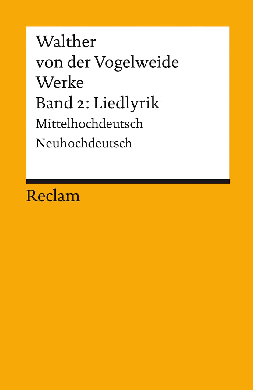 Werke 2. Liedlyrik Poetry