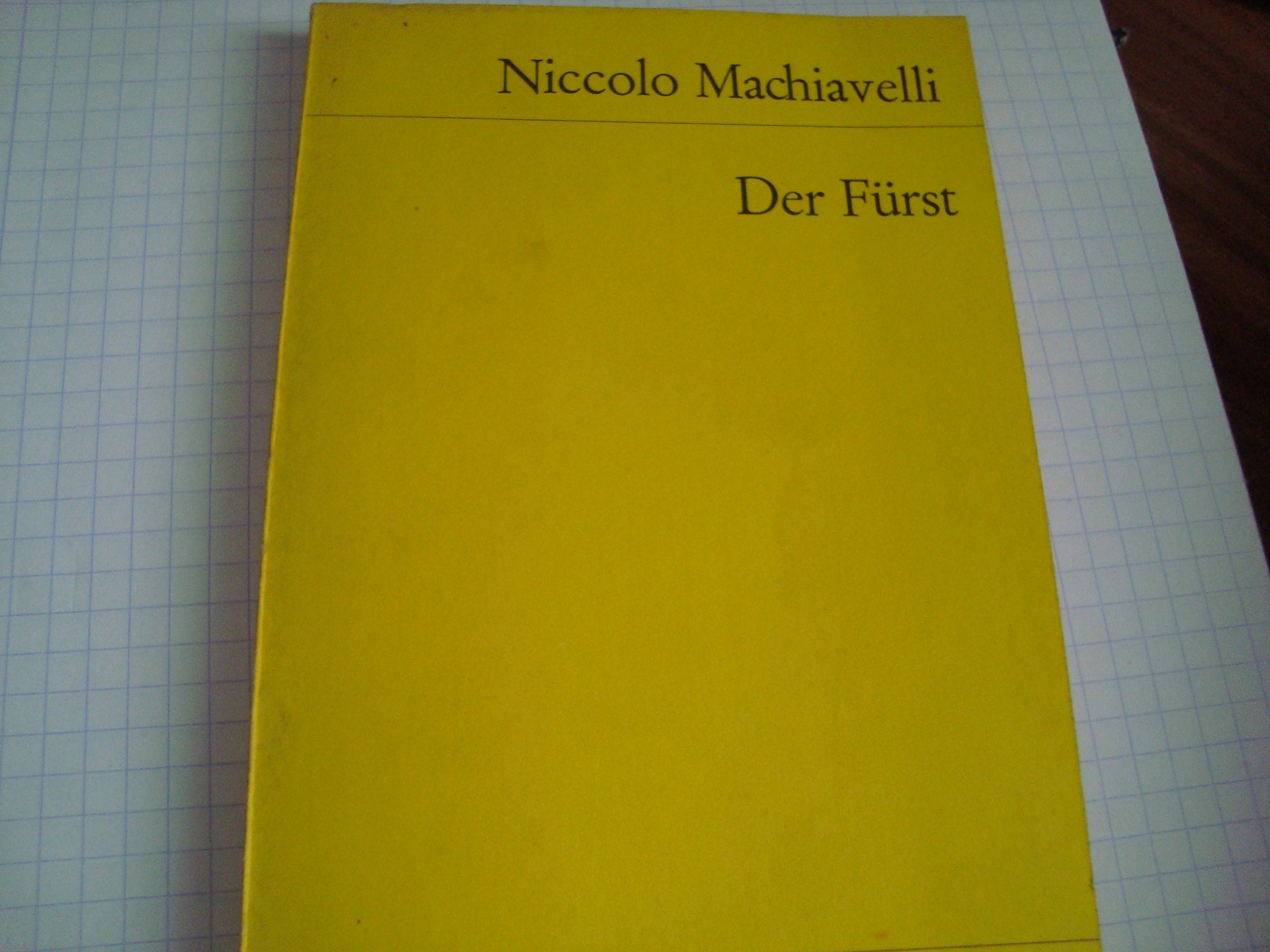 Der Fürst. Art & Literature