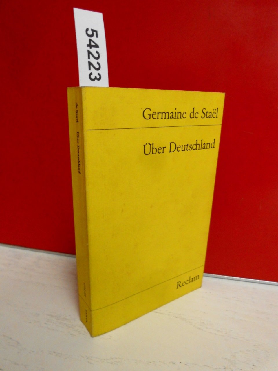Über Deutschland (Reclams Universal-Bibliothek) Politics & History