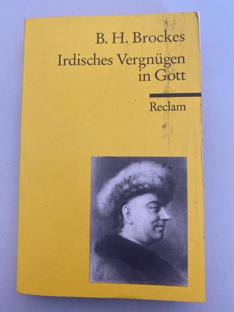 Irdisches Vergnügen in Gott Poetry