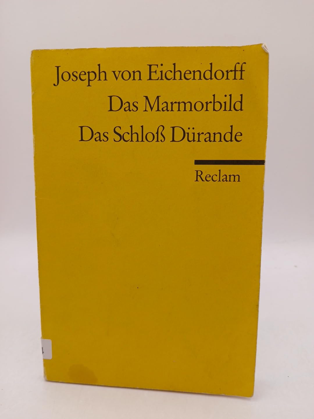 Das Marmorbild. Das Schloss Dürande (Reclams Universal-Bibliothek) Contemporary literature