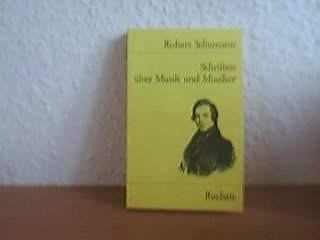 Schriften über Musik und Musiker Sheet Music