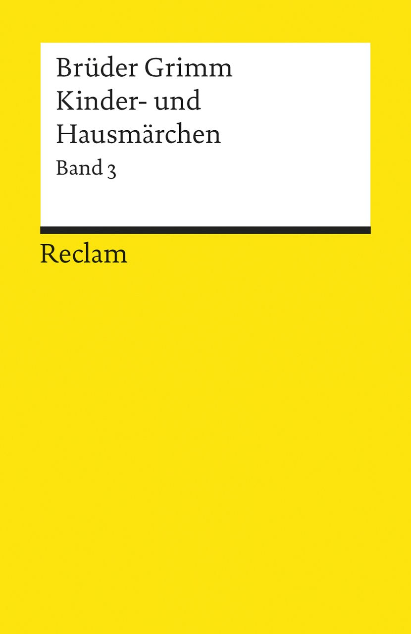 Kinder- und Hausmärchen III Classics