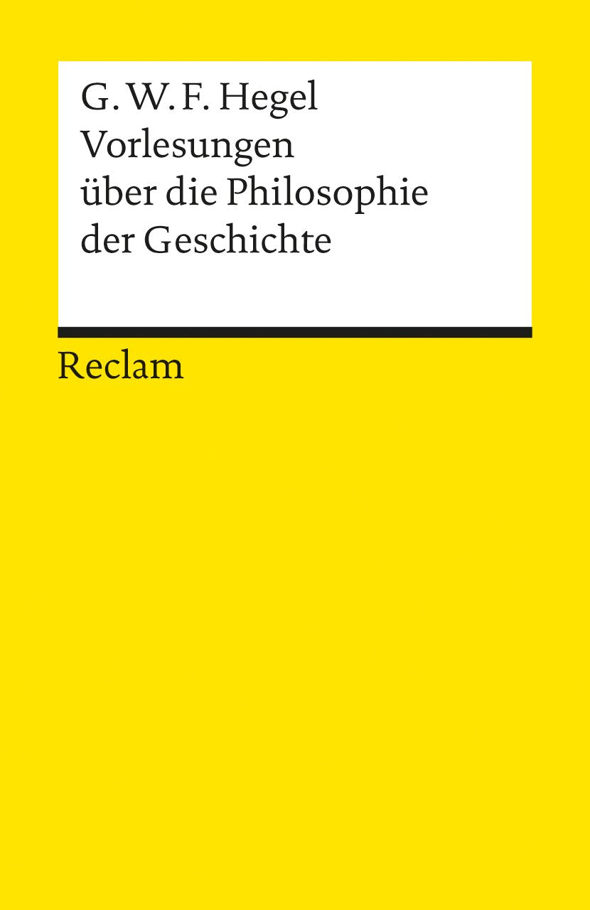 Universal-Bibliothek, Nr. 4881: Vorlesungen über die Philosophie der Geschichte Philosophy