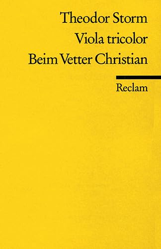 Viola tricolor. Beim Vetter Christian Contemporary literature