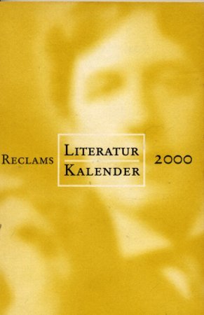 Reclams Literatur-Kalender 2000: XLVI. Jahrgang (Reclams Universal-Bibliothek) Books