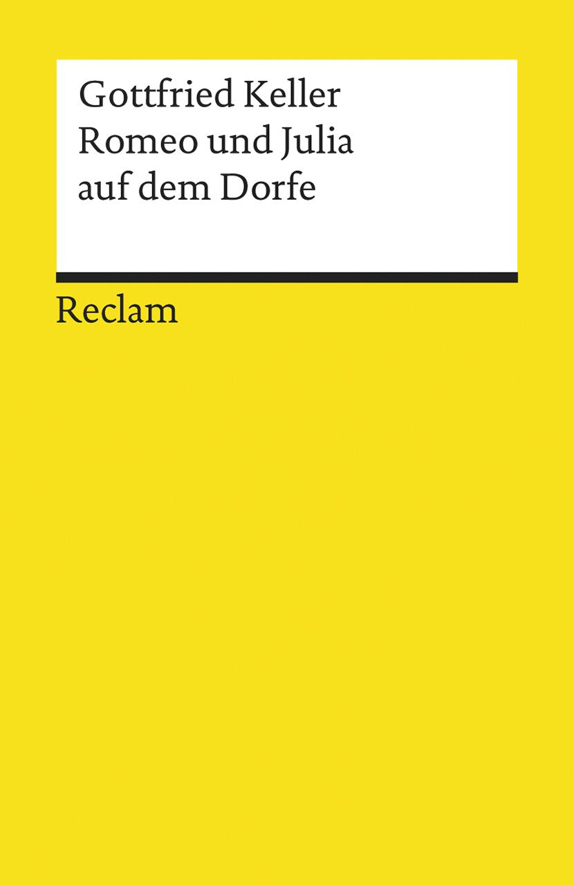 Romeo und Julia auf dem Dorfe Contemporary literature