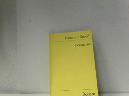 Boccaccio (Reclams Universal-Bibliothek) Arts & Music
