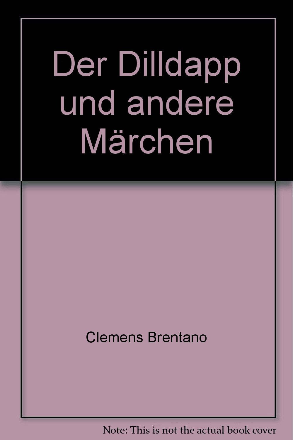 Der Dilldapp u. a. Märchen (Reclams Universal-Bibliothek) Books