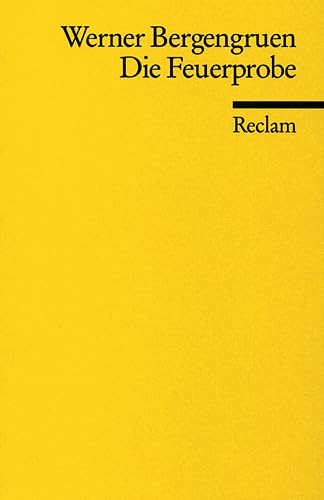Die Feuerprobe Contemporary literature Books