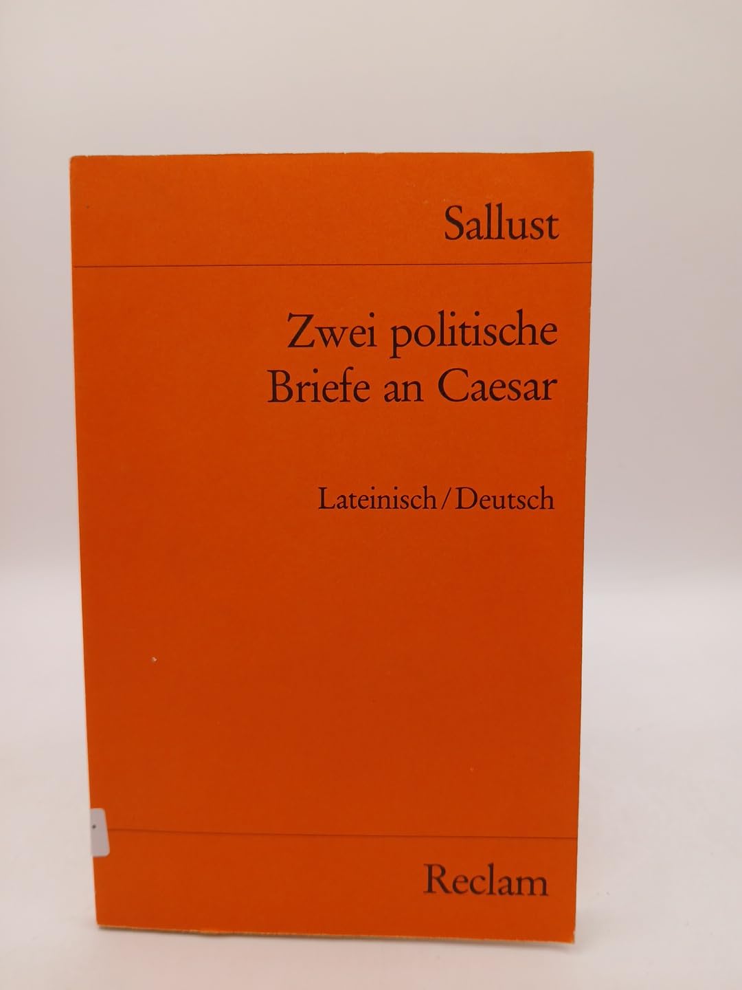 Zwei politische Briefe an Caesar Classics