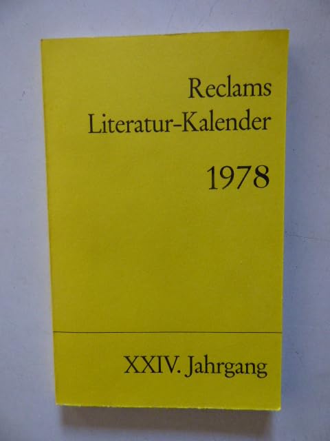 Altöttinger Liebfrauen-Kalender 1978. Contemporary literature
