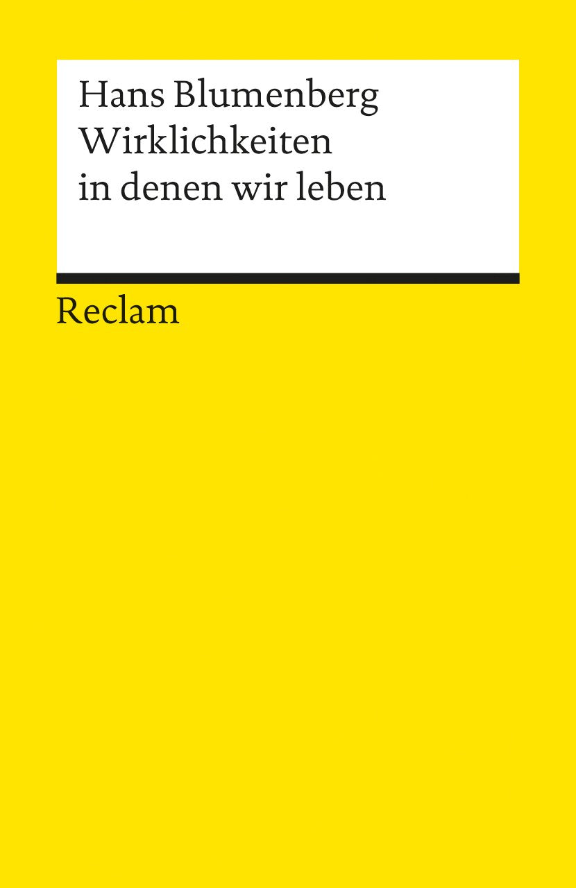 Wirklichkeiten, in denen wir leben Philosophy