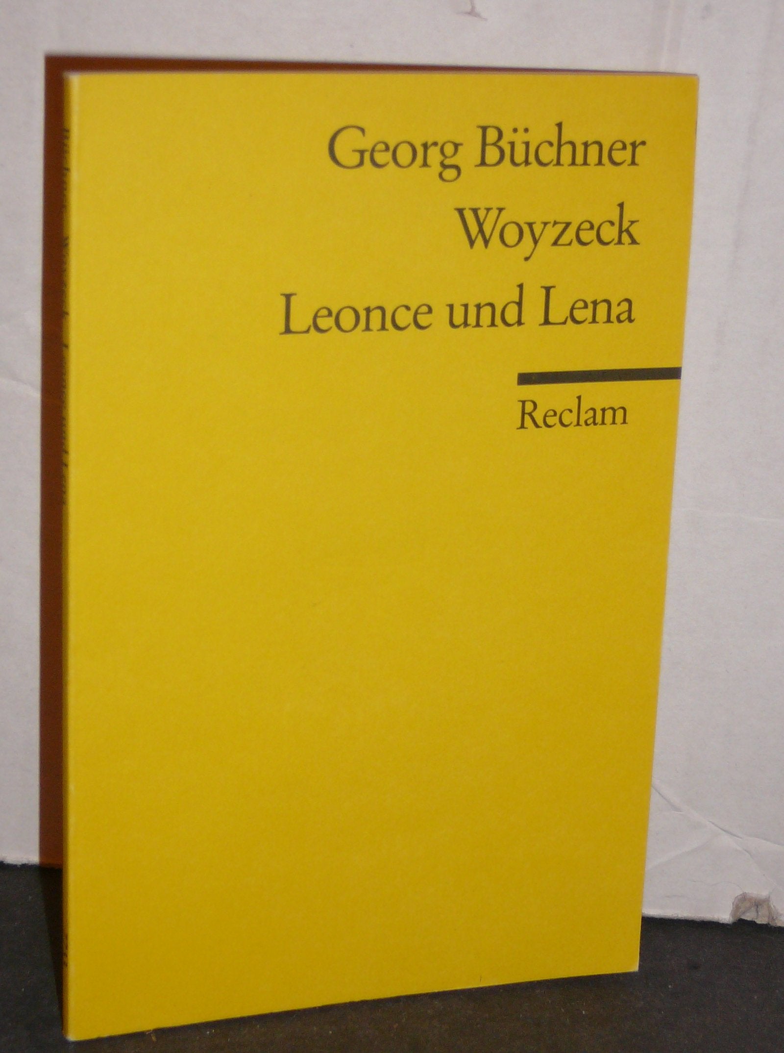 Woyzeck. Leonce und Lena (Reclams Universal-Bibliothek) Contemporary literature