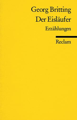 Der Eisläufer. Das Waldhorn u. a. Erzählungen (Reclams Universal-Bibliothek) Contemporary literature
