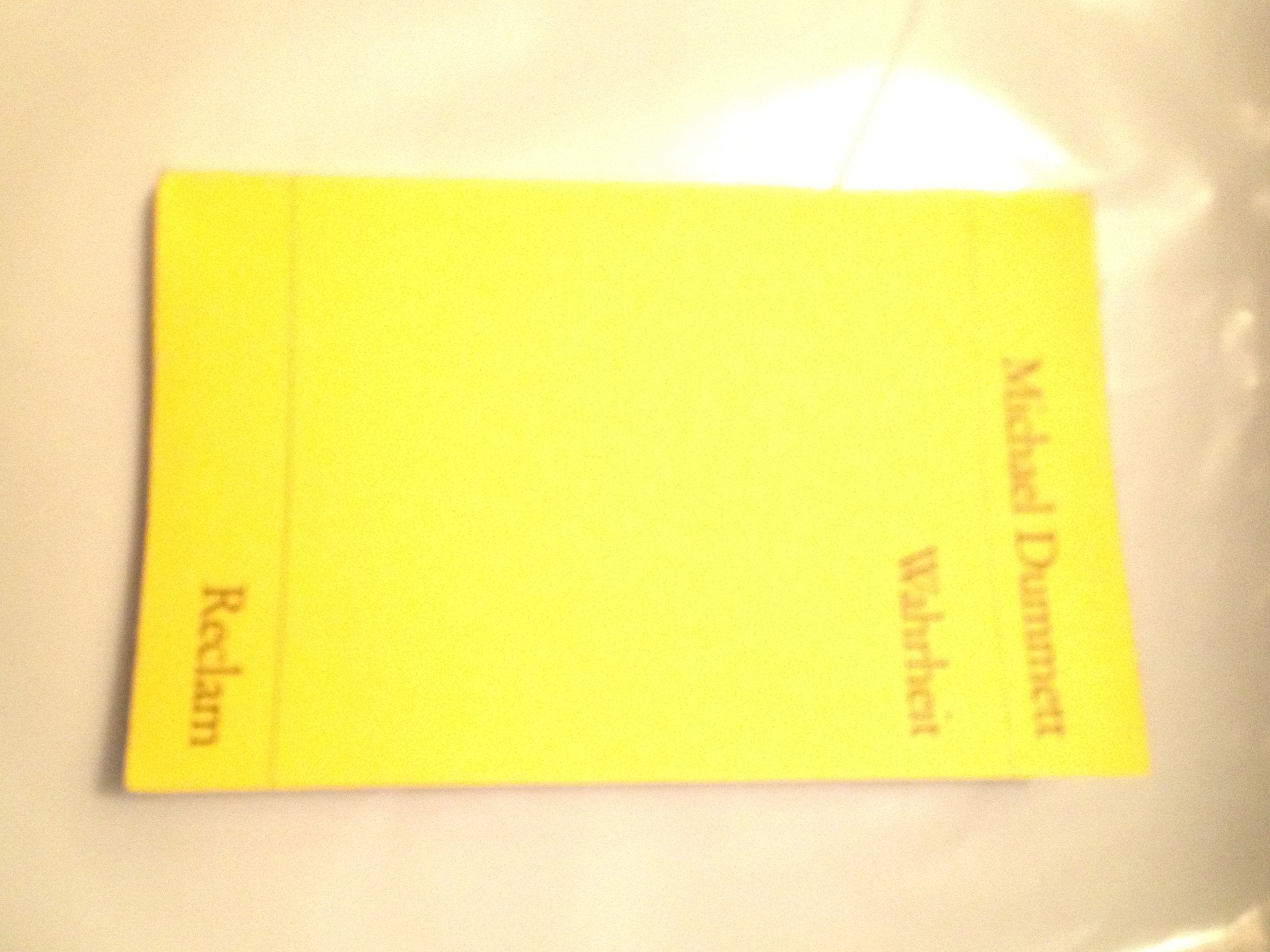 Wahrheit: Fünf philosophische Aufsätze: 7840 book