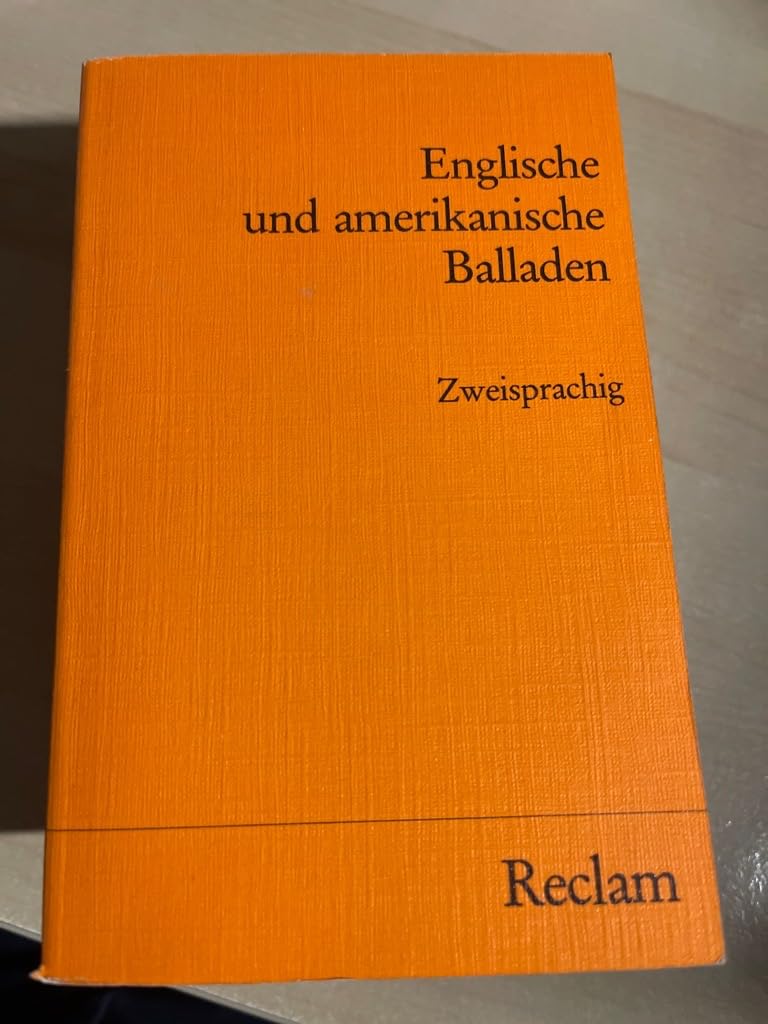 Englische und amerikanische Balladen. Zweisprachig Books