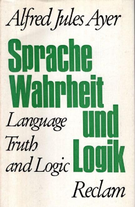 Product Image: Sprache, Wahrheit und Logik