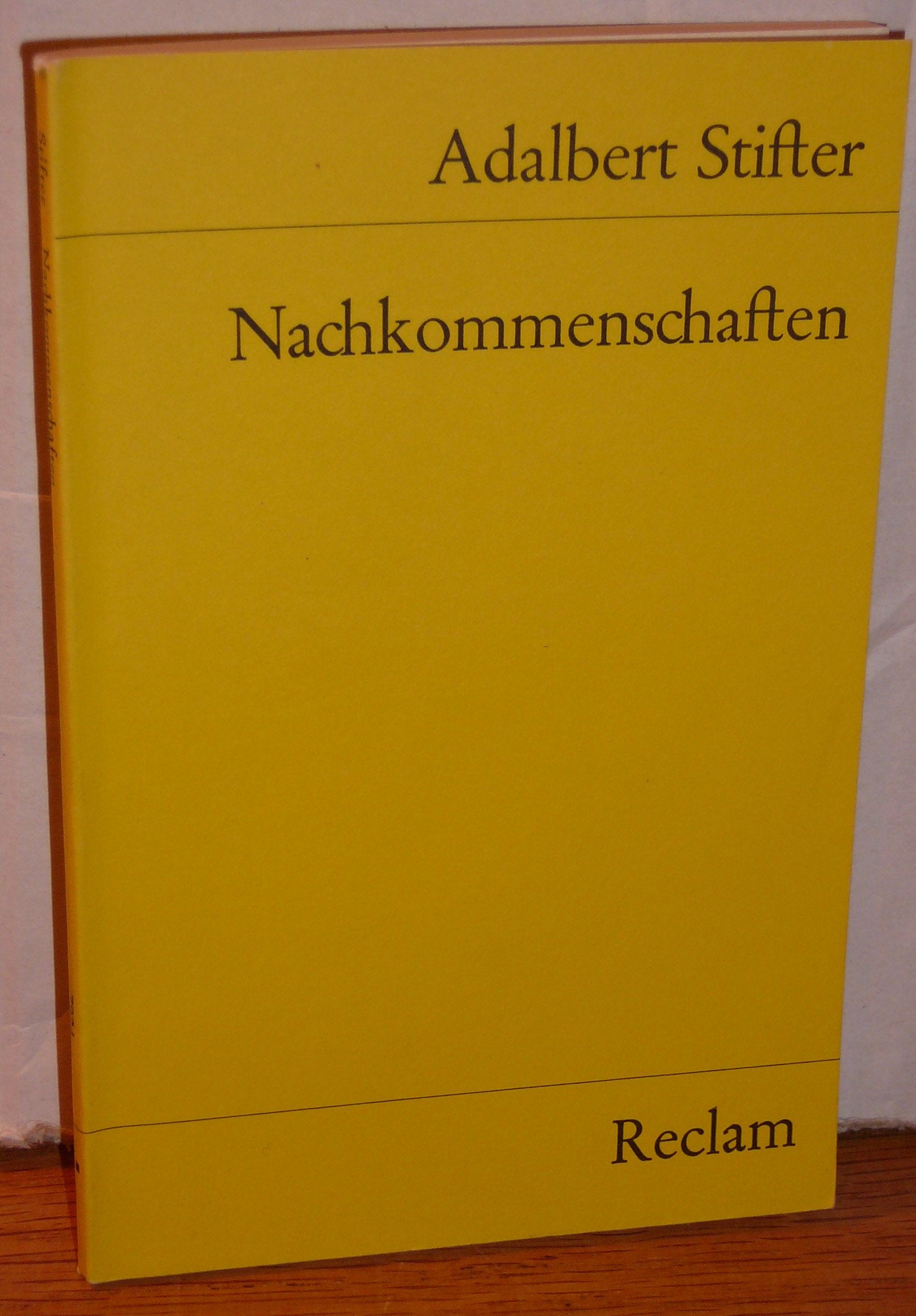 Nachkommenschaften (Reclams Universal-Bibliothek) Classics
