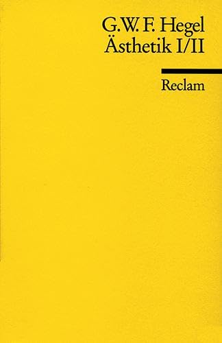 Ästhetik, I/II Philosophy