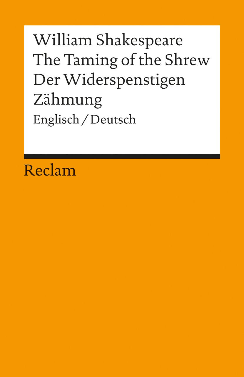 The Taming of the Shrew / Der Widerspenstigen Zähmung Drama