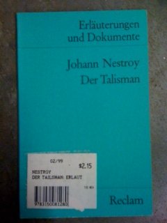 Der Talisman (Erl. u. Dok.) (Reclams Universal-Bibliothek) Study Guides