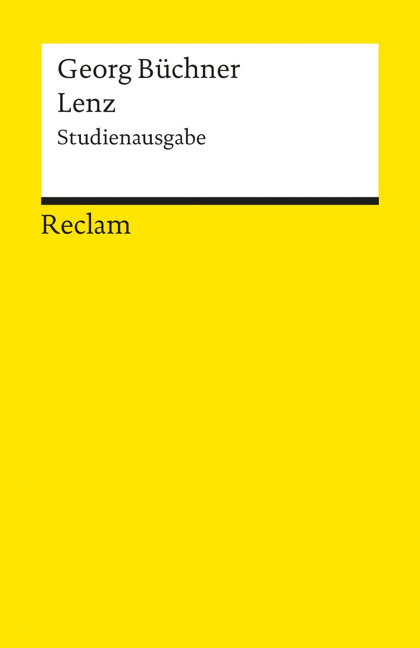 Lenz Contemporary literature