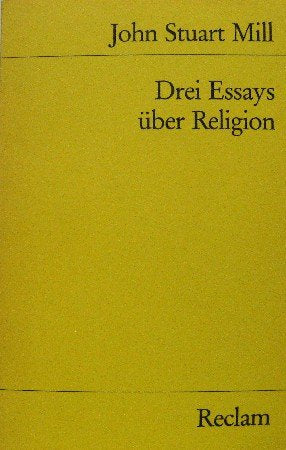 Drei Essays über Religion (Reclams Universal-Bibliothek) Religion & Esotericism