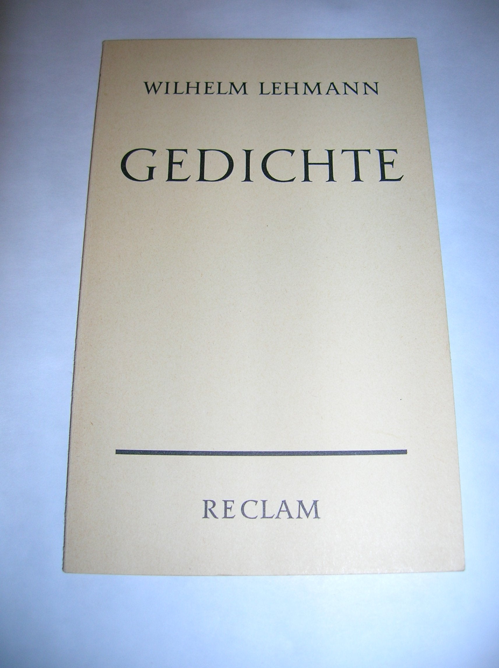 Gedichte (Reclams Universal-Bibliothek) Books