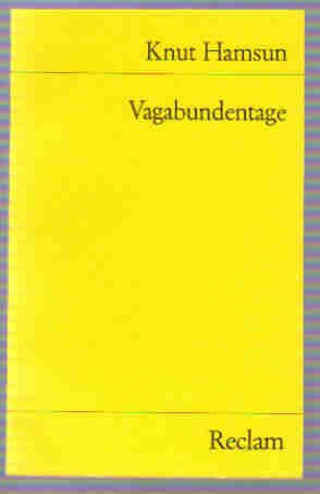 Vagabundentage (Reclams Universal-Bibliothek) Books