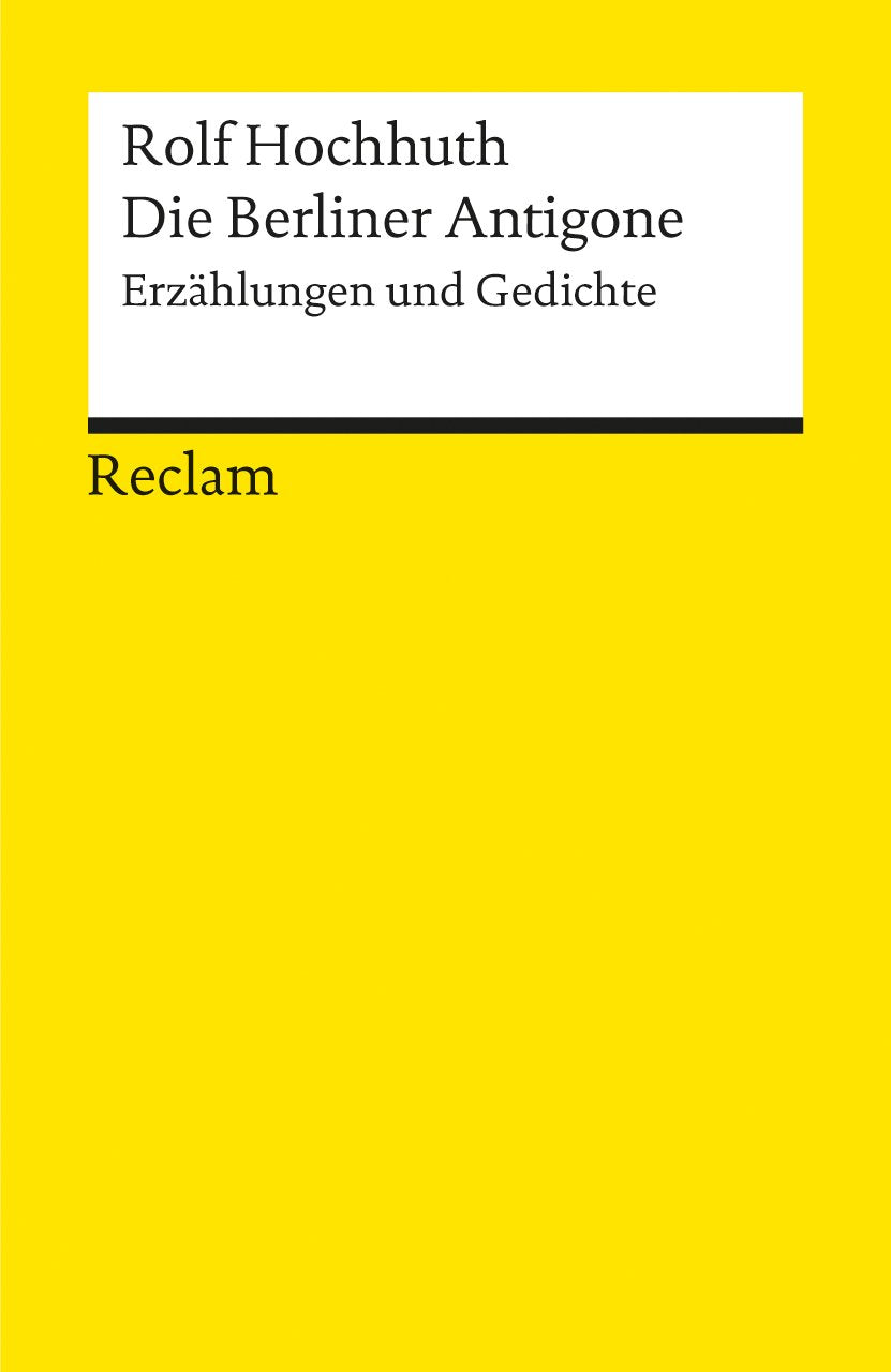 Die Berliner Antigone Essays & Short Stories