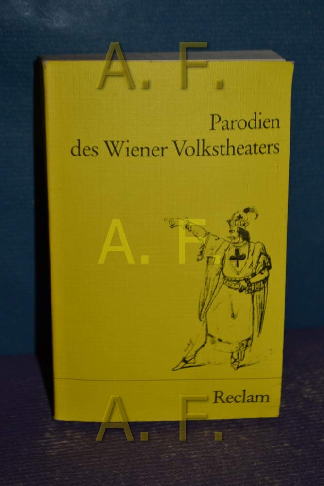 Parodien des Wiener Volkstheaters (Reclams Universal-Bibliothek) Film, Art & Culture