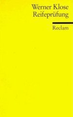 Reifeprüfung (Reclams Universal-Bibliothek) Books