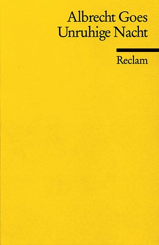 Unruhige Nacht Contemporary literature