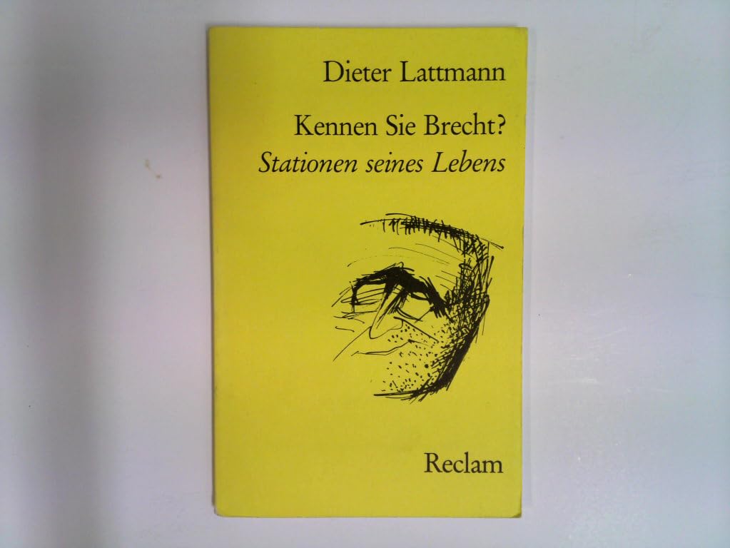 Kennen Sie Brecht?: Stationen seines Lebens (Reclams Universal-Bibliothek) Art & Literature