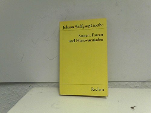 Satiren, Farcen und Hanswurstiaden (Reclams Universal-Bibliothek) Fiction