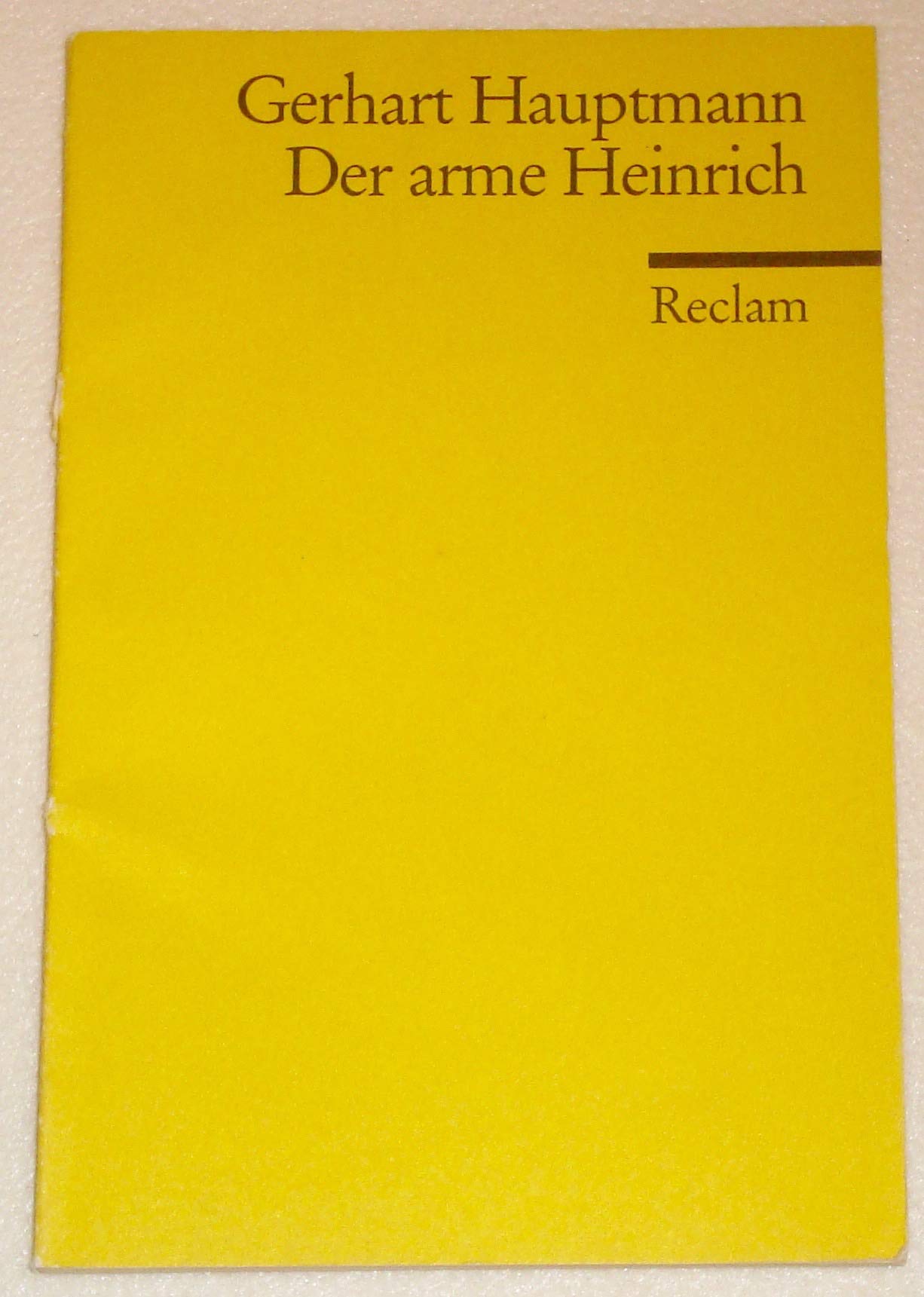 Der arme Heinrich Drama