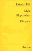 Bilanz. Klopfzeichen (Reclams Universal-Bibliothek) Books