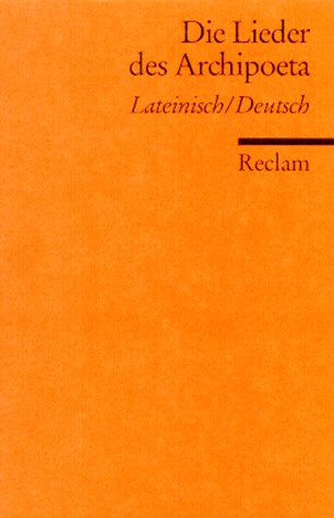 Lieder: Lat. /Dt (Reclams Universal-Bibliothek) Fiction